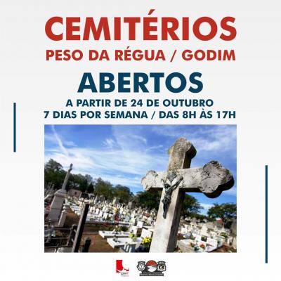 Cemit&eacute;rios de Peso da R&eacute;gua e Godim